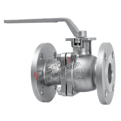 lever operated ball valve